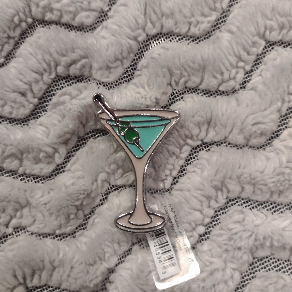 Elevated Martini Glass Jibbitz by Crocs
